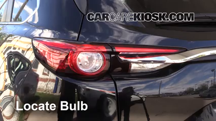 2016 Mazda CX-9 Sport 2.5L 4 Cyl. Turbo Lights Turn Signal - Rear (replace bulb)